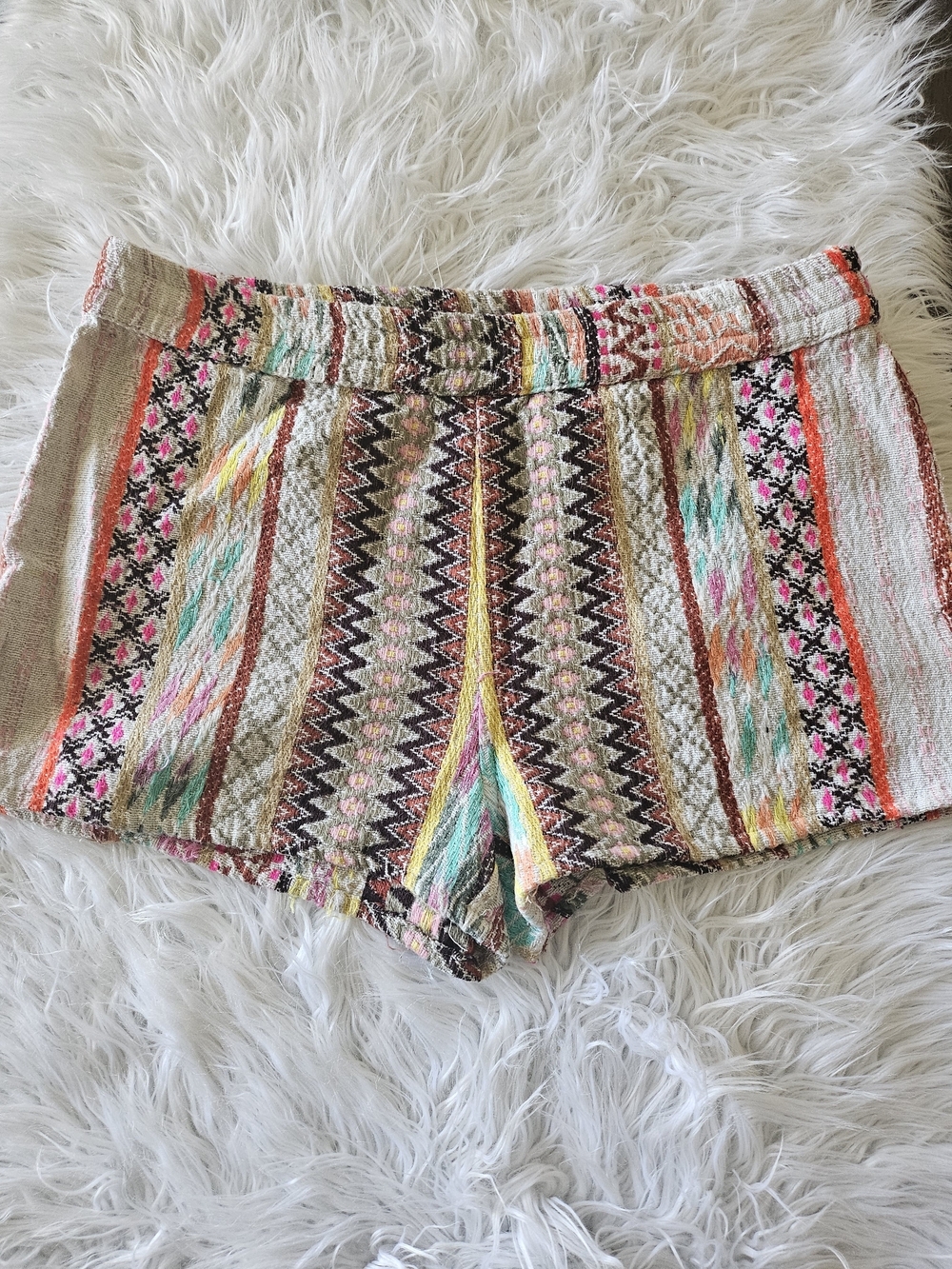 ODDY Multicolor High-Waist Patterned Women’s Shorts